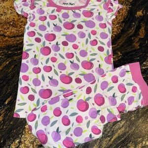 Little Sleepies Plums Kids Pajama Set